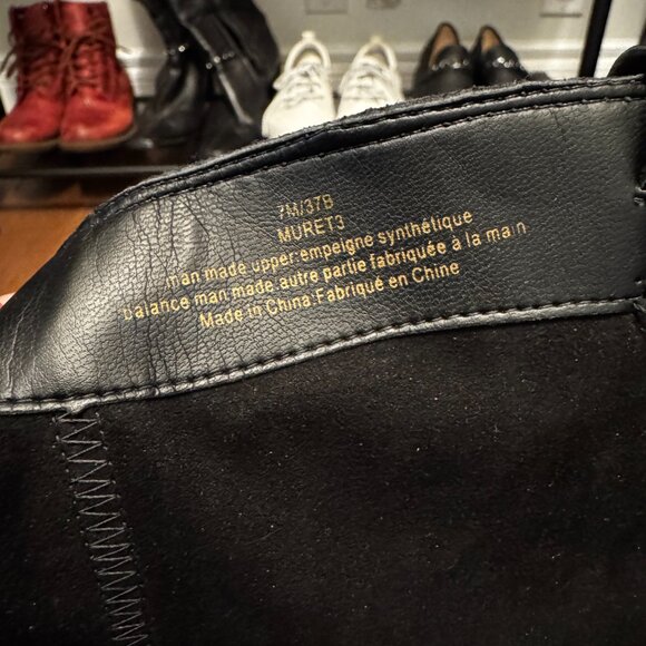 Karl Lagerfeld Paris Black Riding Boots | Size 7 | VGUC - Picture 6 of 8